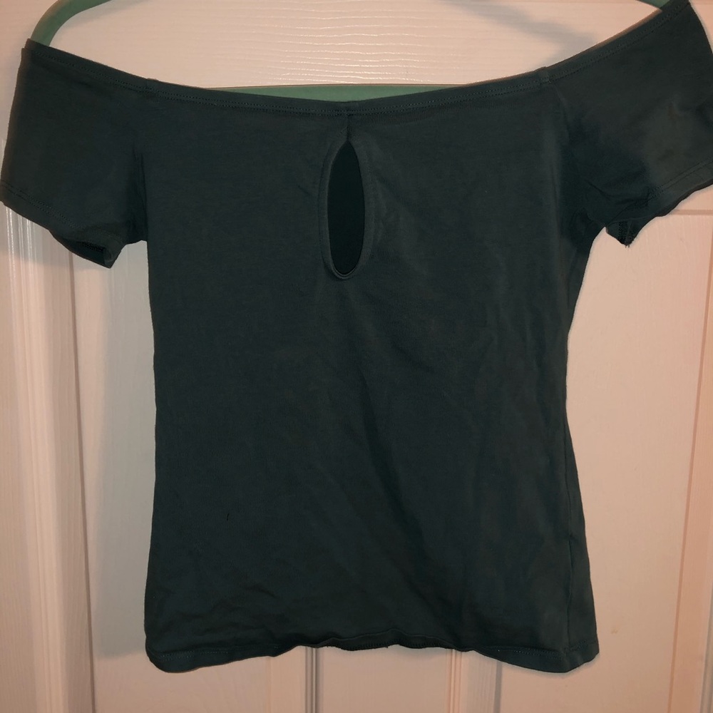 Express keyhole crop top